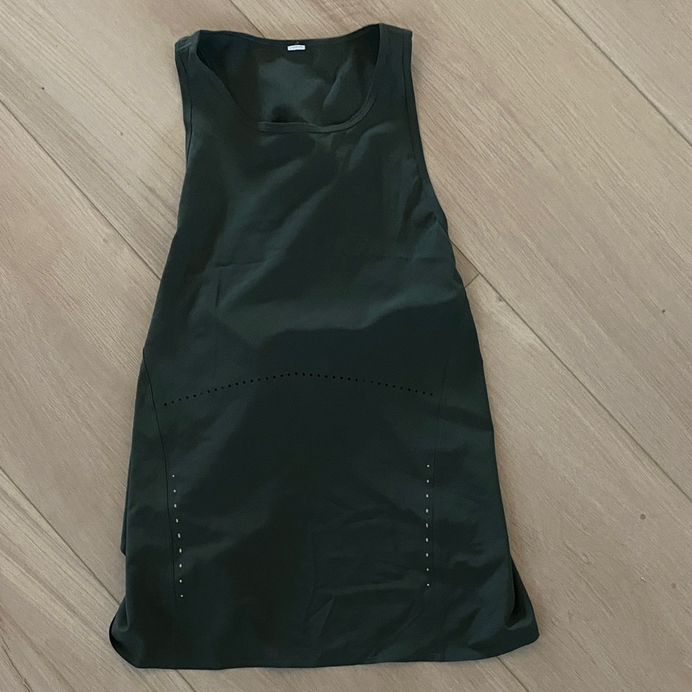 Green Sleeveless Top